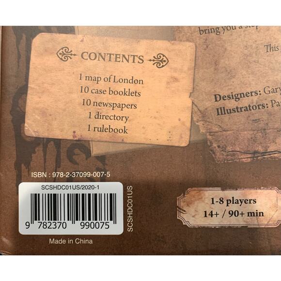 Sherlock Holmes Consulting Detective The Thames Murders & Other Cases COMPLETE - Picture 3 of 3